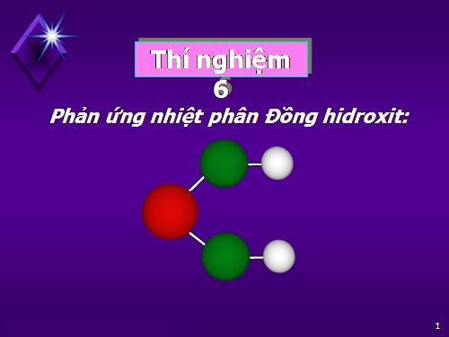 Phản ứng Nhiệt phân Đồng Hidroxit