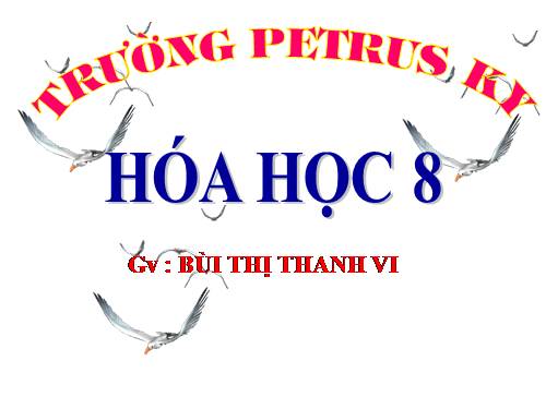 Bài 16. Phương trình hoá học