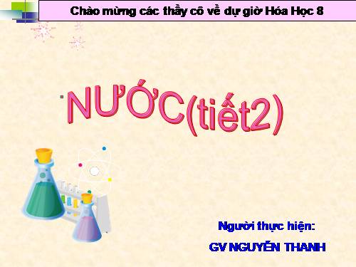 Bài 36. Nước