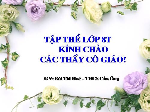 Tiết 51 Hóa 8