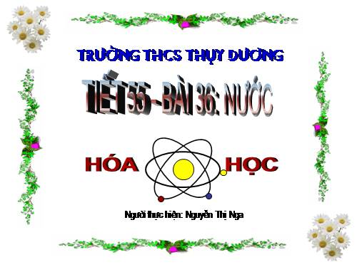 Bài 36. Nước