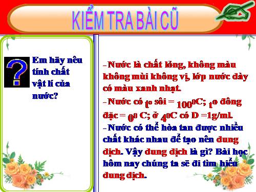 Bài 40. Dung dịch