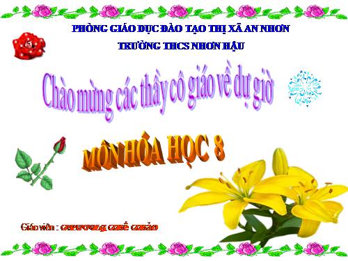 Bài 31. Tính chất - Ứng dụng của hiđro