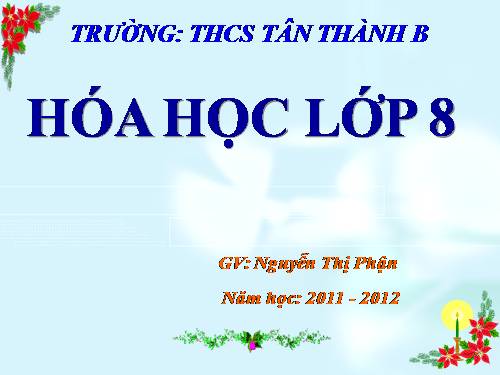 Bài 13. Phản ứng hoá học