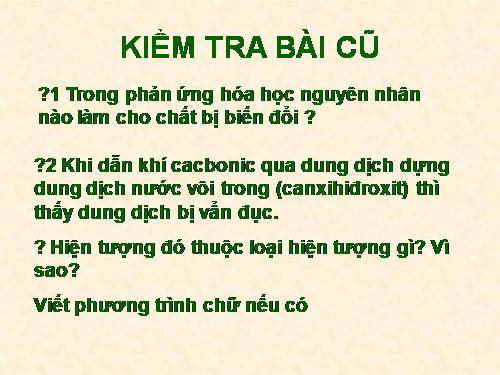 Bài 15. Định luật bảo toàn khối lượng