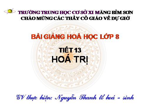 Bài 10. Hoá trị