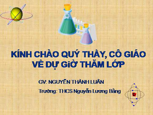 Bài 13. Phản ứng hoá học