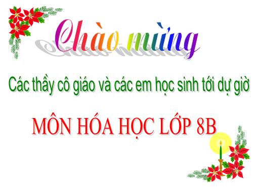 Bài 13. Phản ứng hoá học