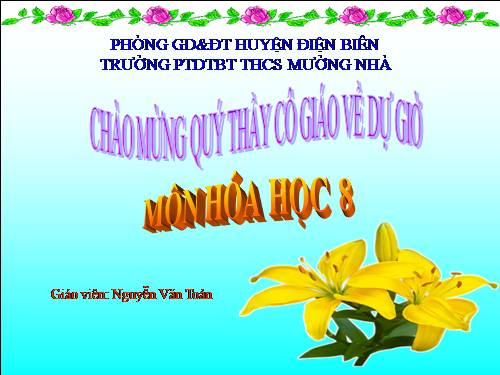 Bài 13. Phản ứng hoá học