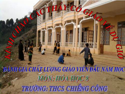 Bài 13. Phản ứng hoá học