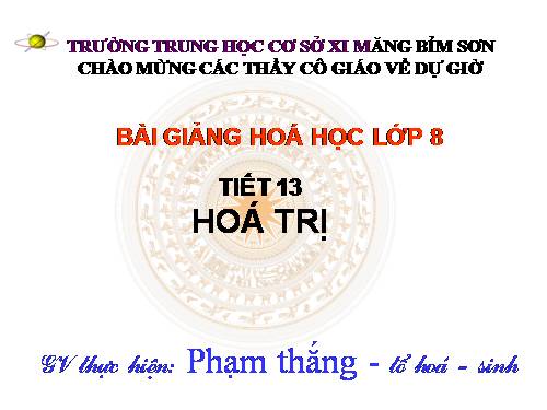 Bài 10. Hoá trị