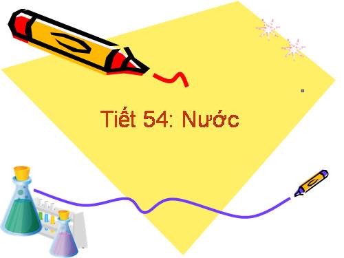 Bài 36. Nước