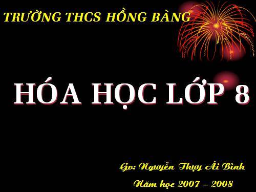 Bài 13. Phản ứng hoá học