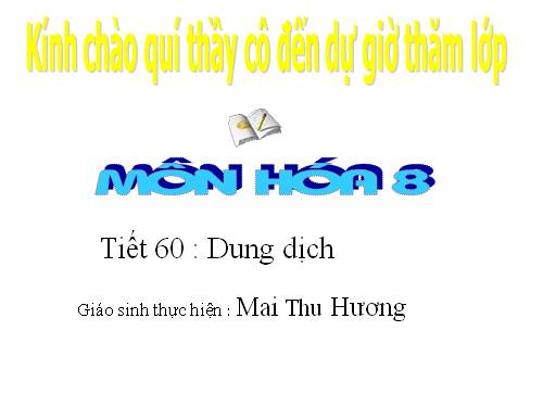 Bài 40. Dung dịch