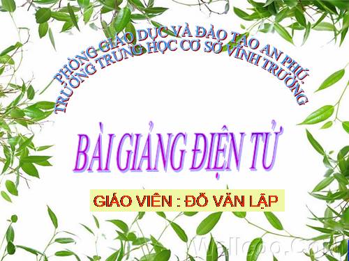 Bài 38. Bài luyện tập 7