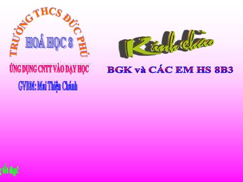 Bài 32. Phản ứng oxi hoá - khử