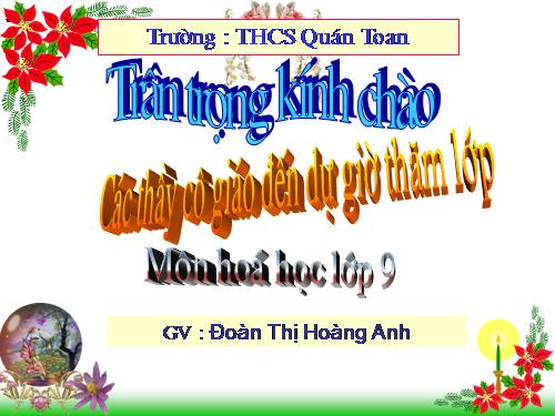 Bài 31. Tính chất - Ứng dụng của hiđro