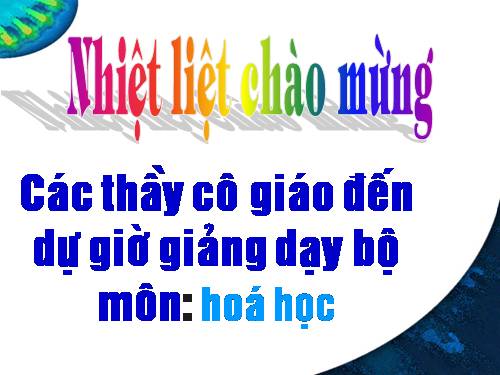 Bài 33. Điều chế khí hiđro - Phản ứng thế