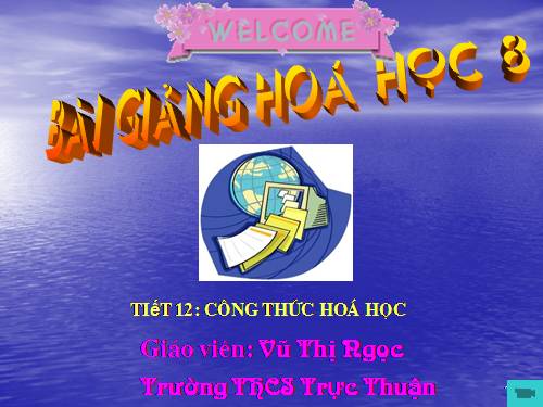 Bài 9. Công thức hoá học