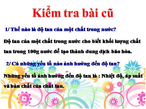 Bài 42. Nồng độ dung dịch