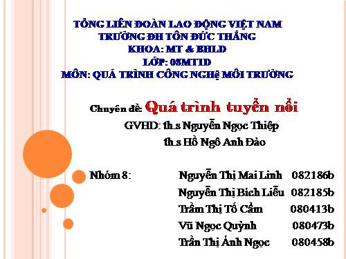 xử lý nước thải bằng phương pháp tuyển nổi