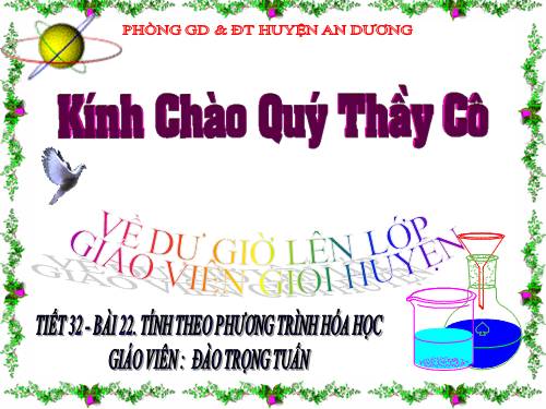 Tinh theo PTHH (GVG)