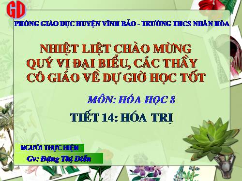 Bài 10. Hoá trị