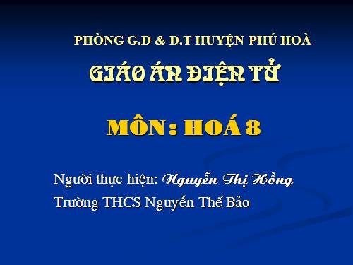 Bài 32. Phản ứng oxi hoá - khử