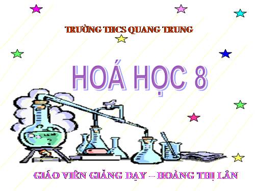 Bài 16. Phương trình hoá học