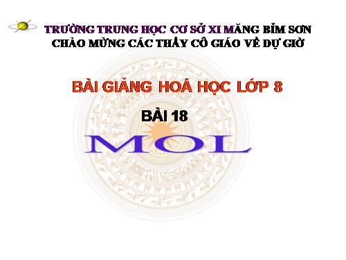 Bài 18. Mol