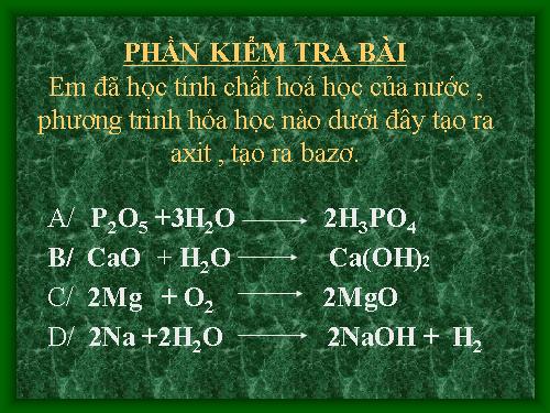 Bài 37. Axit - Bazơ - Muối