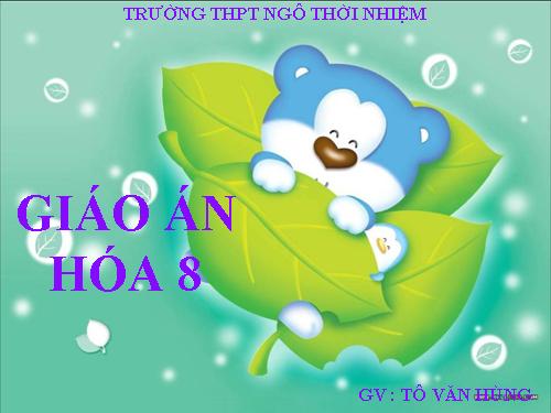 Bài 16. Phương trình hoá học