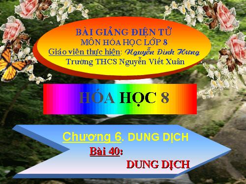 Bài 40. Dung dịch