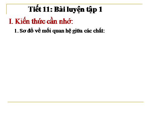 Bài 8. Bài luyện tập 1