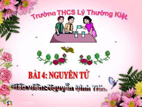 Bài 4. Nguyên tử