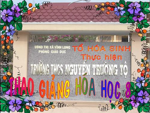 Bài 16. Phương trình hoá học