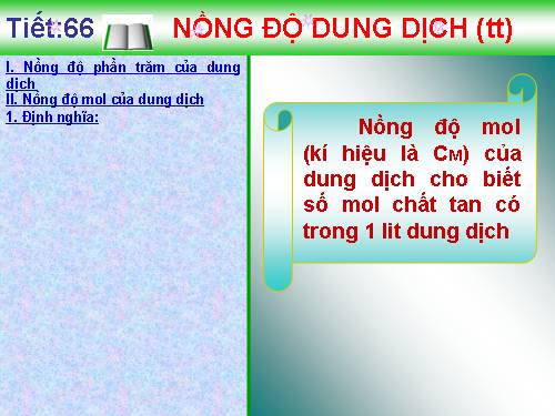 Bài 42. Nồng độ dung dịch