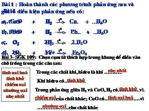 Bài 32. Phản ứng oxi hoá - khử