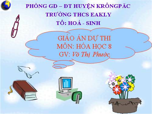 Bài 13. Phản ứng hoá học