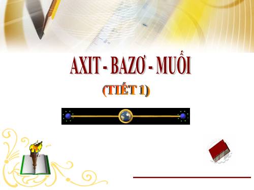 Bài 37. Axit - Bazơ - Muối