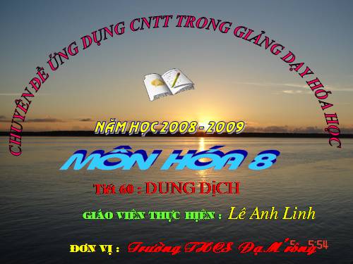 Bài 40. Dung dịch