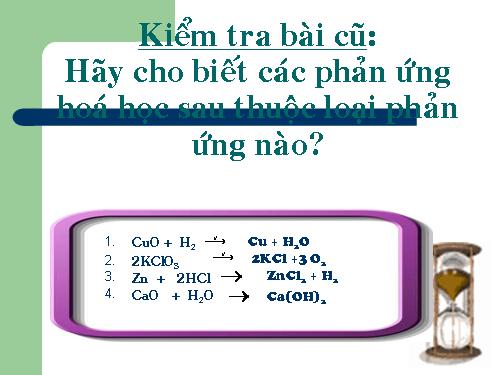 Bài 33. Điều chế khí hiđro - Phản ứng thế
