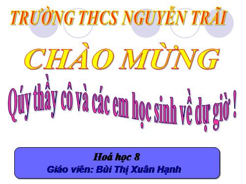 Bài 8. Bài luyện tập 1