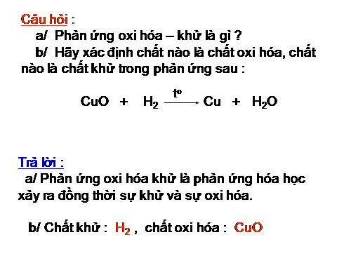 Bài 33. Điều chế khí hiđro - Phản ứng thế