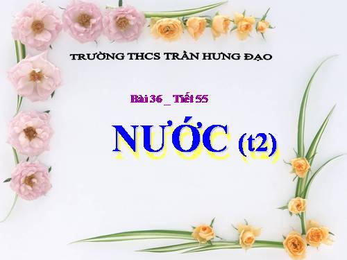 Bài 36. Nước