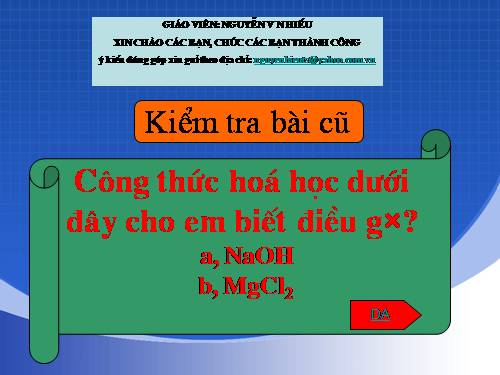 Bài 10. Hoá trị