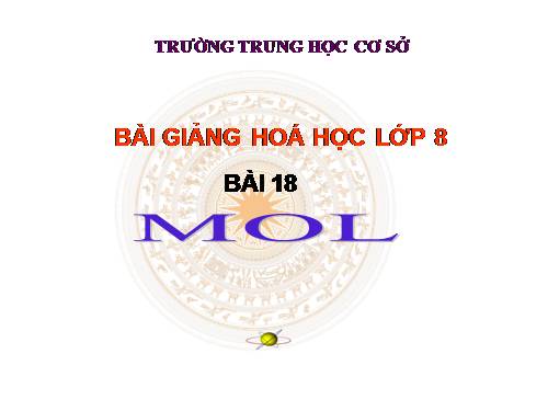 Bài 18. Mol