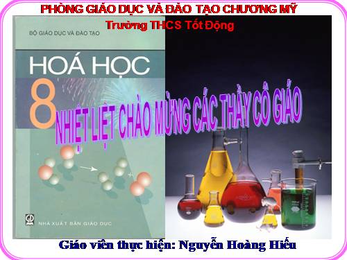 Bài 22. Tính theo phương trình hoá học