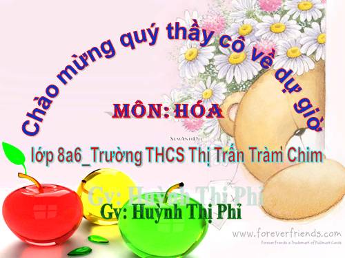 Bài 20. Tỉ khối của chất khí