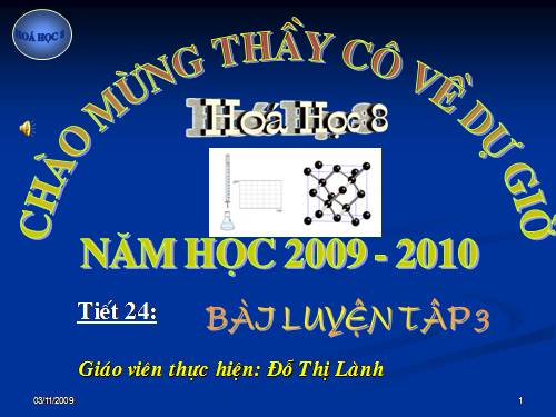 Bài 17. Bài luyện tập 3